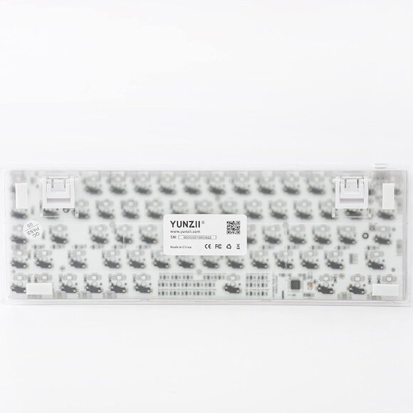 YUNZII KC68 Hot Swappable Mechanical Keyboard 68-Key Gaming Keyboard with Transl - Picture 5 of 7